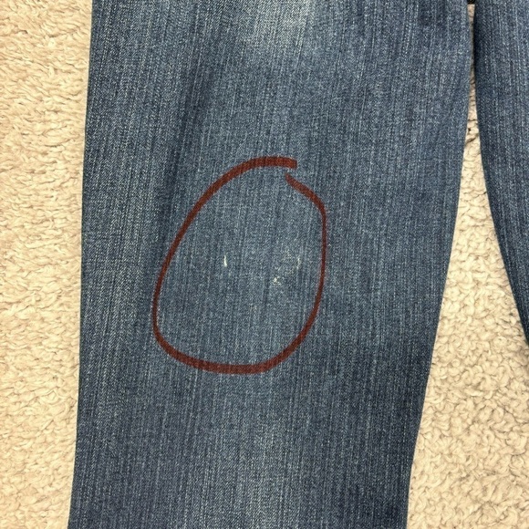 Silver Jeans Womens 31 Boot Cut Aiko Dark Wash Big Stitch Fade Out Club Party - Picture 6 of 6